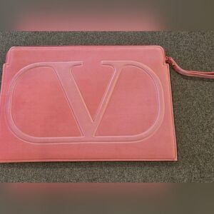 Valentino Blush Pink Laptop Pouch